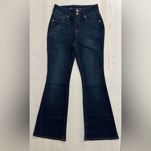 No Boundaries Dark Indigo Flare Jeans